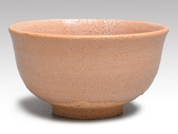 清水六兵衛作 唐津茶碗 銘「相生」 仕覆・共布付 即中斎極め箱