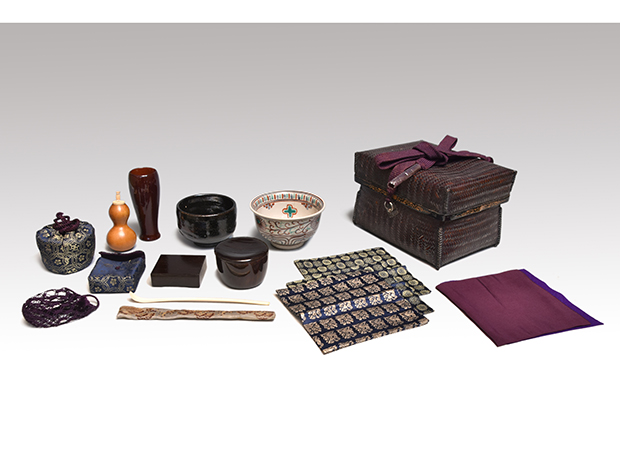 一閑張四滴茶器淡々斎共箱MA570