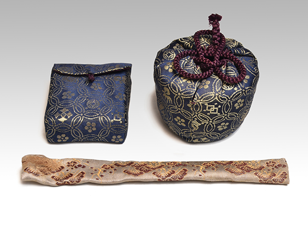 S404 御所籠 『和田鱗司作』『竹編』『茶篭』『茶器揃』 共箱