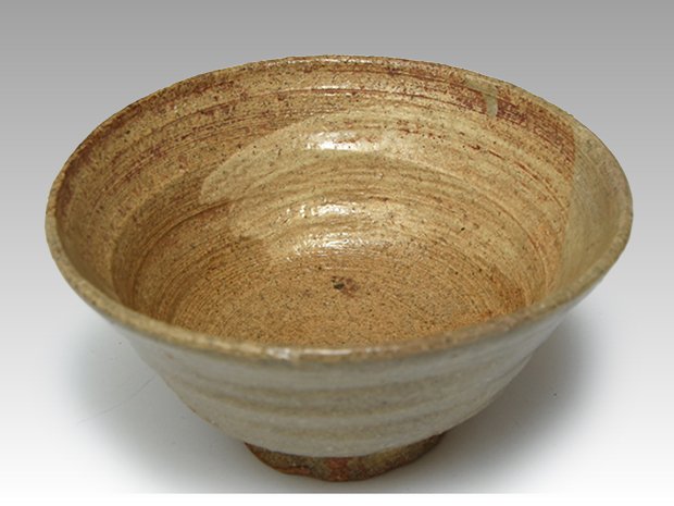 九代 長岡住右衛門 空味（作）出雲 楽山焼 茶碗 共箱 | 古美術ささき