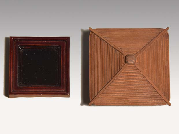 浮御堂古材 御堂香合 大亀老師在判箱書 稲尾誠中斎(作) 共箱 | 古美術