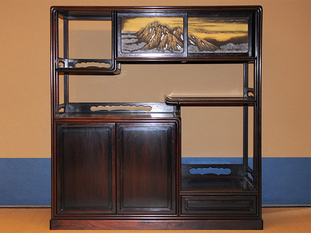 道場宗廣 立雛 寸切茶器 共箱 高さ7.5cm 東キ7-