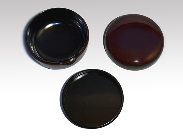 梅蒔絵食籠 箕輪一星（造）共箱 | 古美術ささき