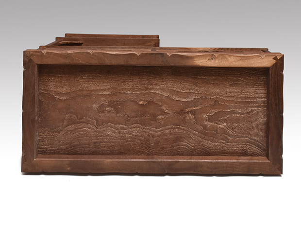 桑遠州棚 指物師 峰斎（作） 共箱 風炉用 | 古美術ささき