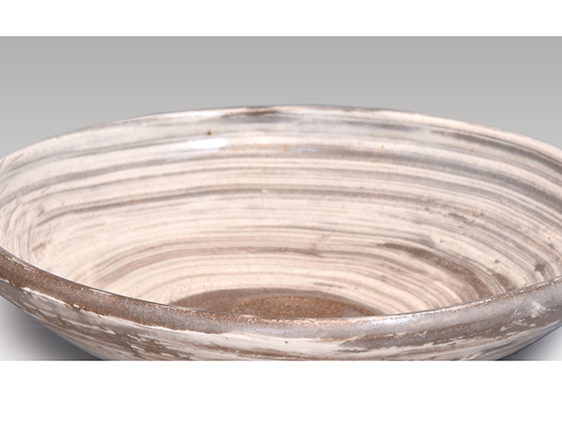 刷毛目平茶碗 清水六兵衛（作) 共箱 淡々斎箱書 | 古美術ささき