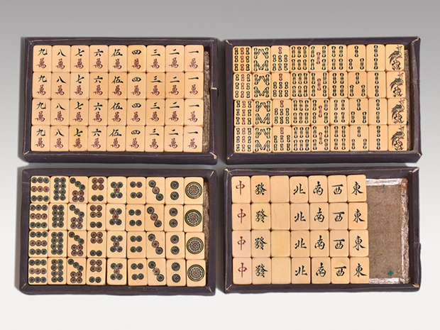 アンティーク麻雀牌竹