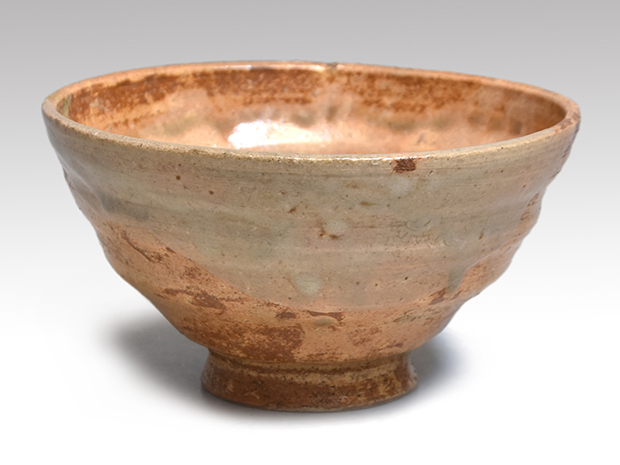 九代 長岡住右衛門 空味 八十翁作 共箱 出雲 楽山焼 茶碗 | 古美術ささき