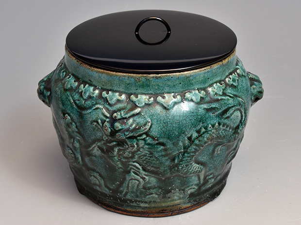 交趾水指 明時代 小堀宗圓箱書 | 古美術ささき