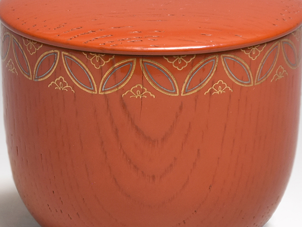 近衛文麿好 福字棗 豊公伝来の朱を以て 即中斎箱書 | 古美術ささき