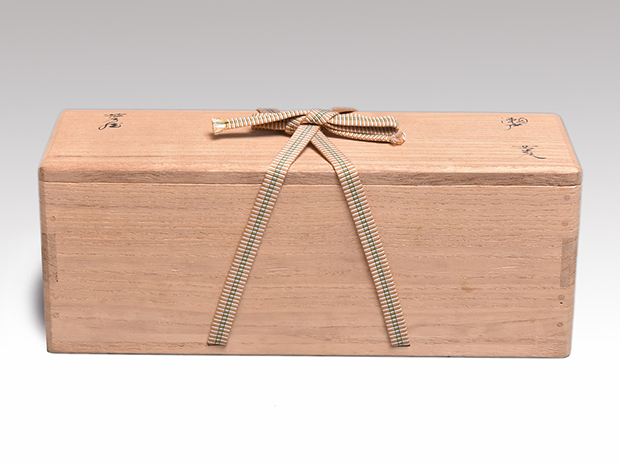 瀬戸茶入 銘「芦乃屋」 小堀宗慶箱書 象牙蓋 仕覆3 | 古美術ささき