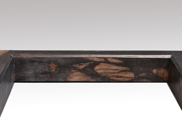 黒柿 炉縁 萬匠（作） 共箱 未使用 | 古美術ささき