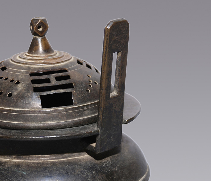 古銅耳付三つ足香炉 | 古美術ささき