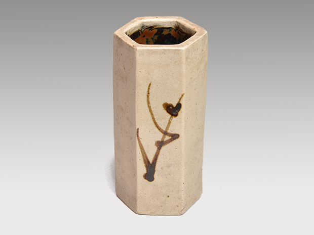 浜田晋作 造 盃 ぐい呑 共箱 点々模様 未使用 DT546 浜田晋作 造 盃