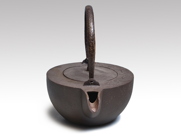 鉄燗鍋銚子 替え蓋付属 橋本辰敏（作）共箱 | 古美術ささき
