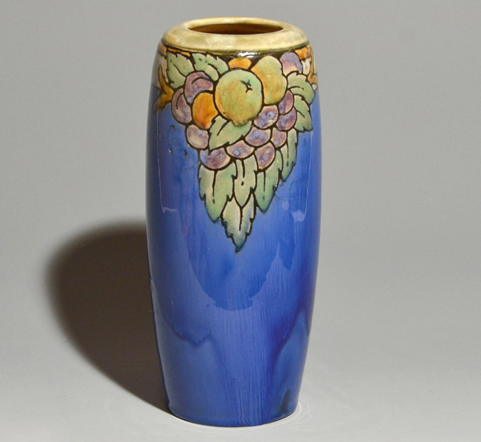 ロイヤルドルトン 果実文 フラワーベース 1920～30年頃 | 古美術ささき