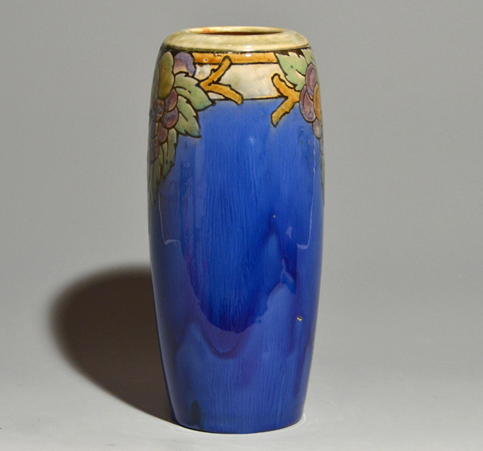 ロイヤルドルトン 果実文 フラワーベース 1920～30年頃 | 古美術ささき