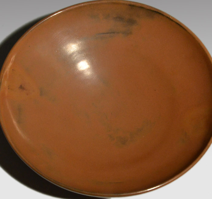 柿釉 大鉢 小山富士夫(古山子)作 共箱 | 古美術ささき