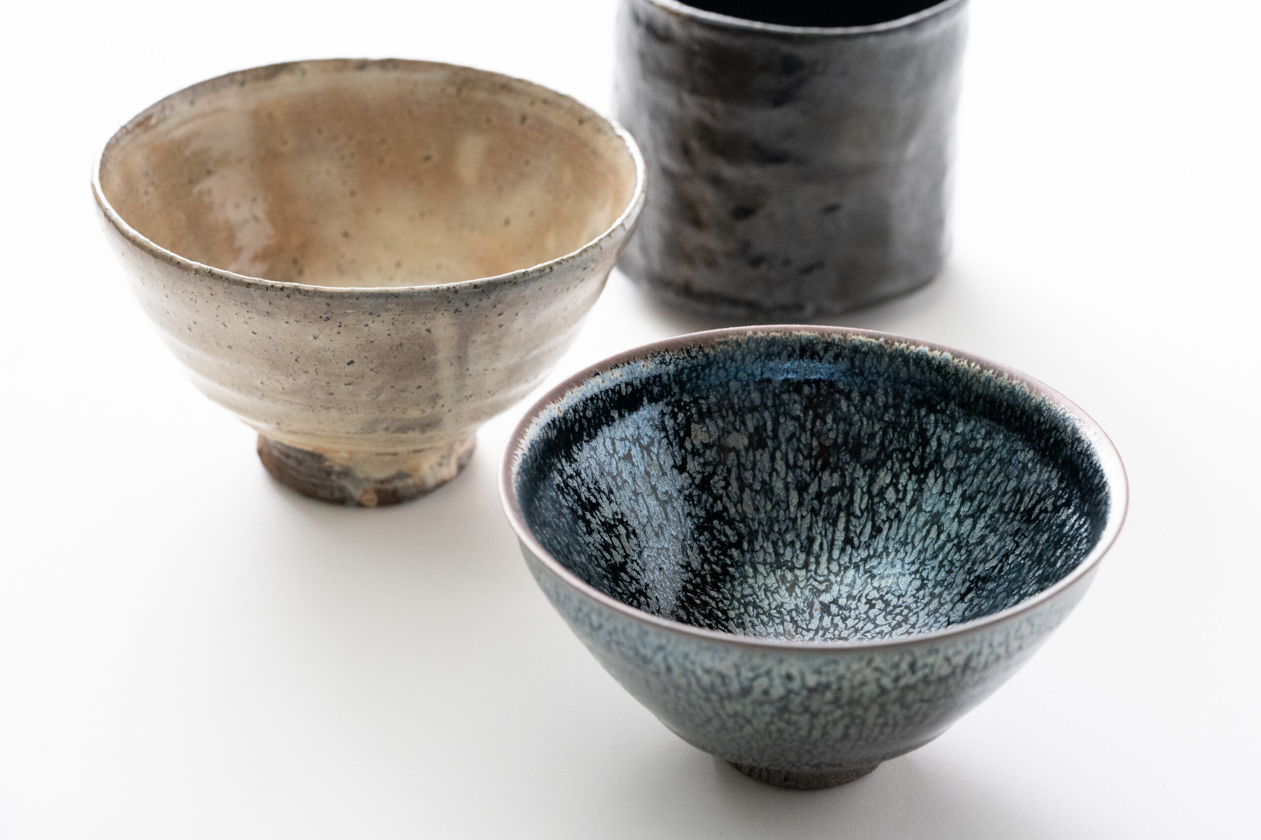 古越前 越前焼 ぐい呑 盃 灰釉 灰かぶり 1客 古越前 越前焼