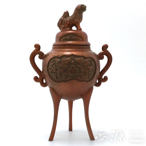 ♢江戸時代 三ツ足 香炉 火入 銅器 銅製 真鍮 コレクション骨董品