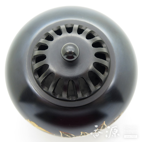 高岡銅器 香炉 平丸香炉 牡丹の通販 - お香専門店香源