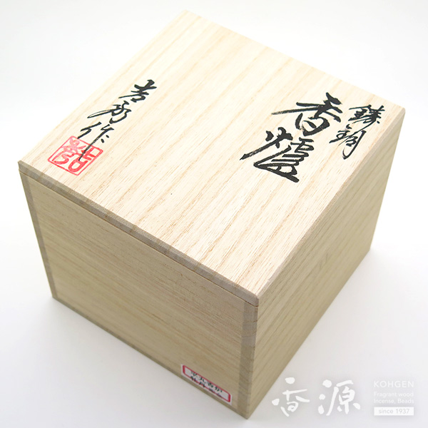 高岡銅器 香炉 平丸香炉 牡丹の通販 - お香専門店香源