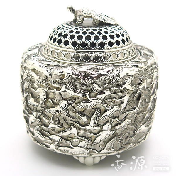 高岡銅器 香炉 華鶴香炉 佐野宏采の通販 - お香専門店香源