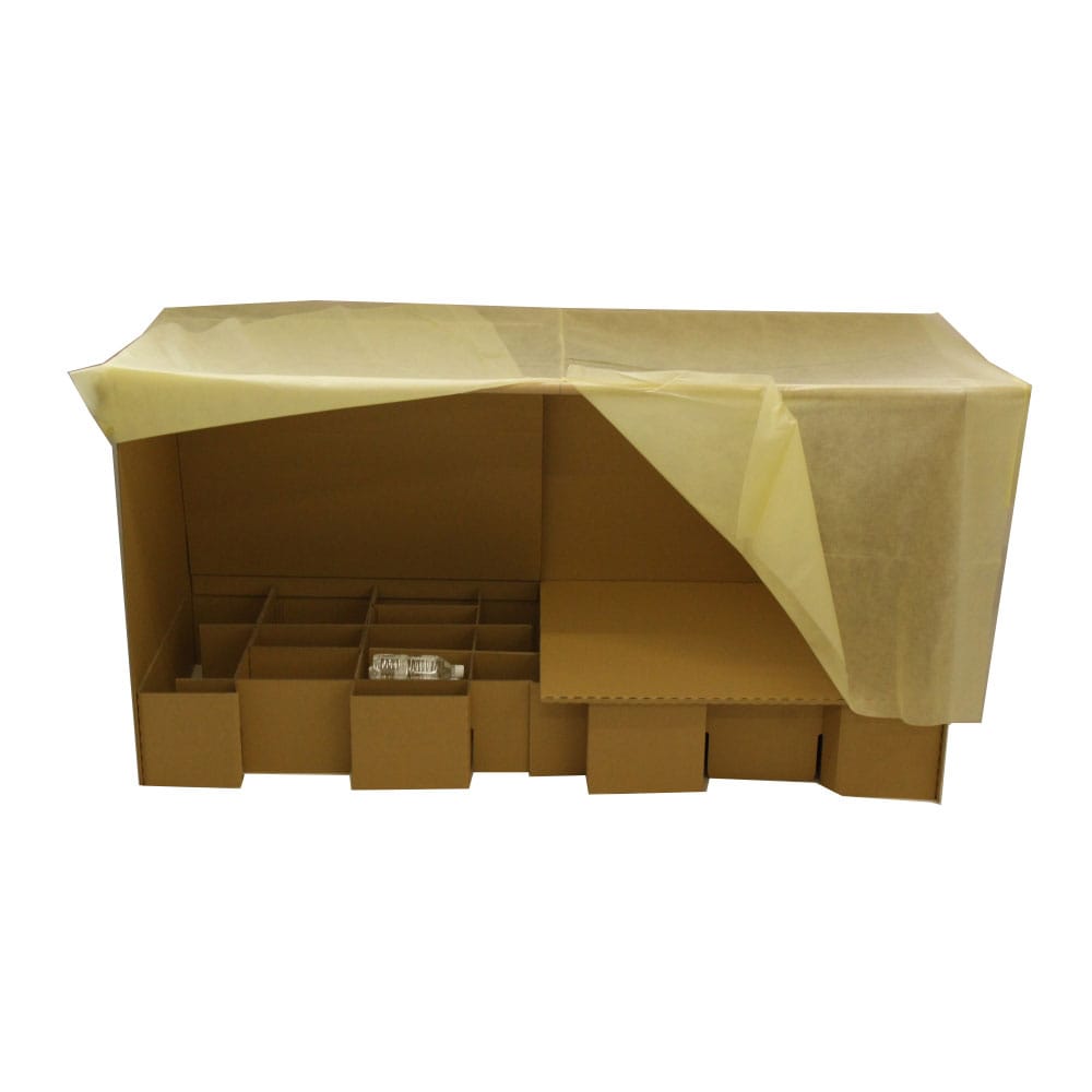 LIFELEX プライバシーパネル付 緊急用簡易 ダンボールベッド「ひらいて