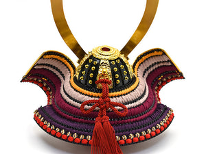 五月人形 兜 / 朝比奈朔太郎 / 禅zen A（紫裾濃威） / おしゃれ