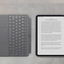 ロジクール COMBO TOUCH for iPad (10th gen) IK1059GRA の通販