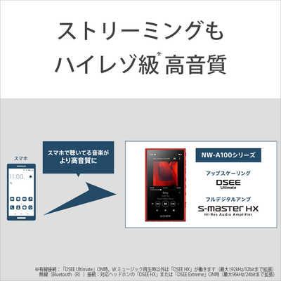 ソニー SONY ハイレゾウォークマン A100シリーズ [ 32GB / イヤホン