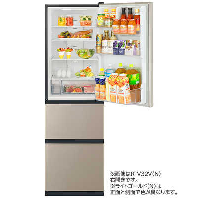 日立 HITACHI 冷蔵庫 3ドア 315L 右開き Vタイプ 幅54cm グラファイト