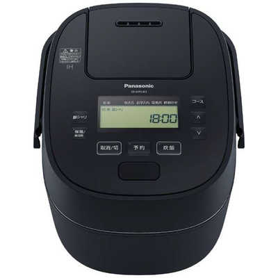 パナソニック Panasonic 炊飯器 5.5合 おどり炊き 可変圧力IH ブラック
