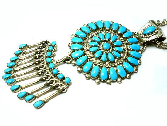 ズニポタリーハンドペイント2001 ネイティブアメリカンインディアンジュエ