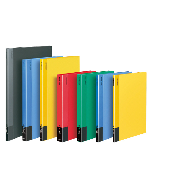 クリヤーブック固定式A3縦 20枚ポケット ダークグレー | コクヨ公式