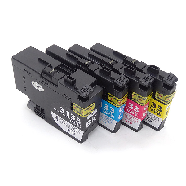 LC3133-4PK ブラザー用 LC3133 互換インクカートリッジ 4色セット