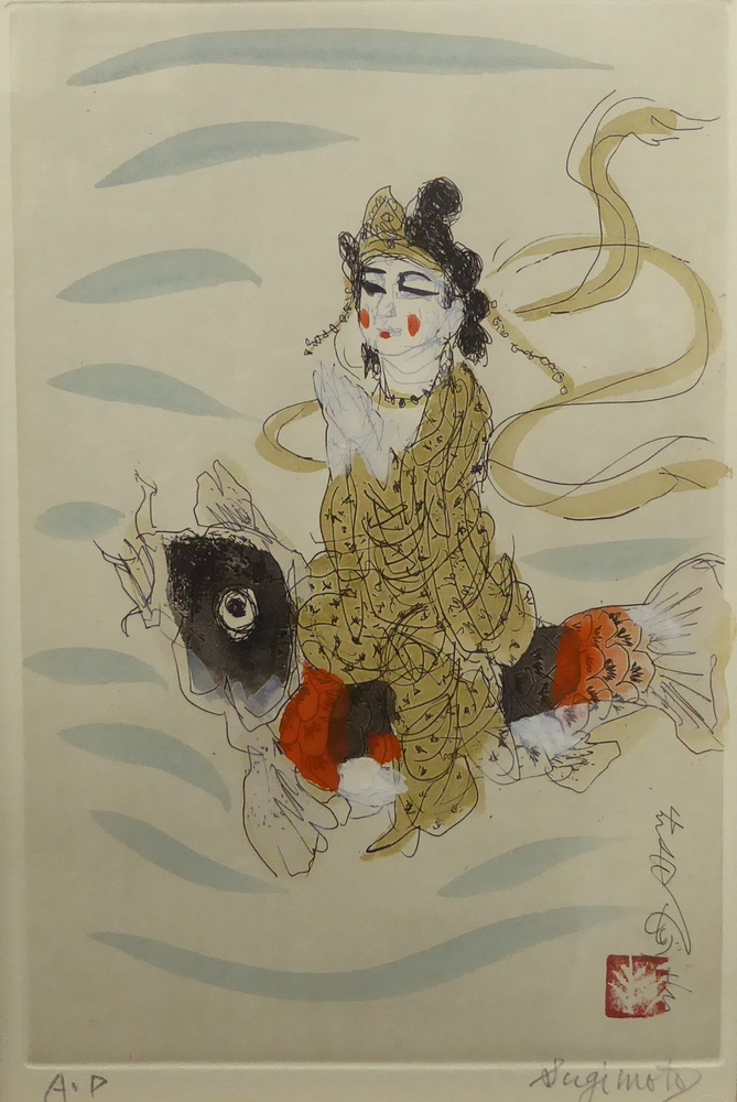 杉本健吉 『佛曼荼羅（10）』 [古美術こもれび] 骨董,掛軸,絵画の買取