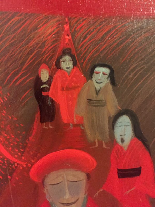 斎藤真一：陽の使者 émissaire de soleil ｜ 油彩画 | 古本・版画