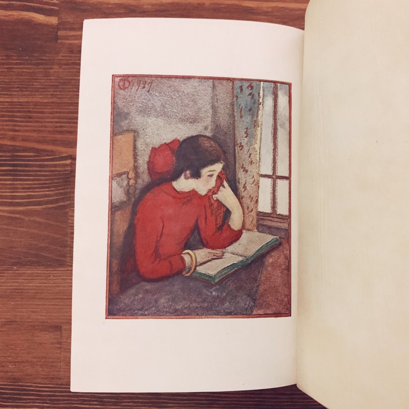 竹久夢二 春のおくりもの ｜ 昭和3年初版・春陽堂 ｜ 多色摺木版画入