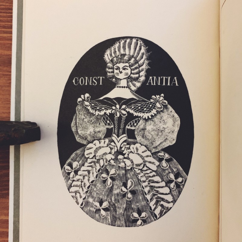 武井武雄 私刊豆本18 聖AGNES之書 ｜ 木口木版画・署名入限定本