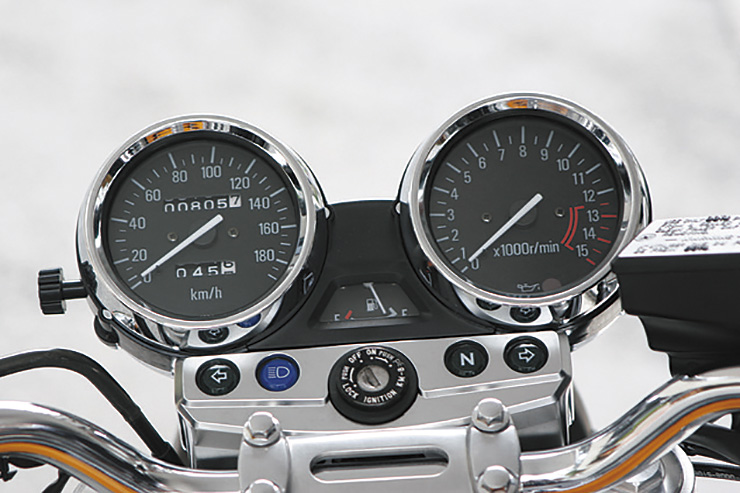 ゼファーχ 純正メーター