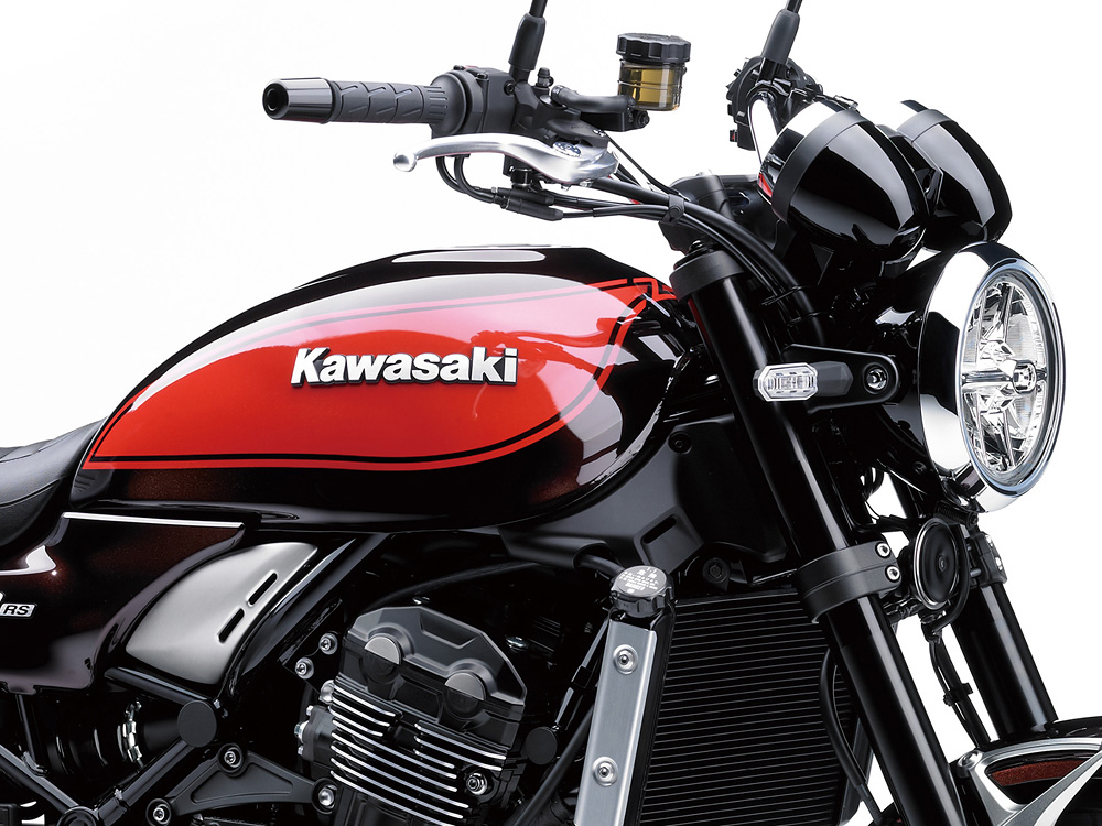 Kawasaki Z900RS 火の玉レッド ガソリンタンク Kawasaki Z900RS 火の玉