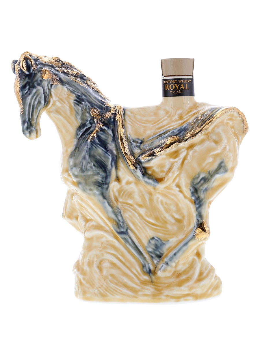 ローヤル 干支 陶器 馬 2014版 600ml / 43% - 歌舞伎ウイスキー 日本の