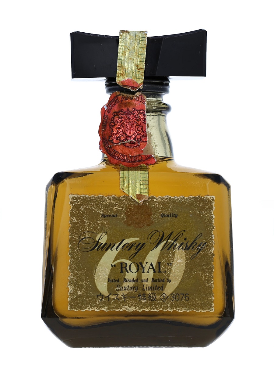 サントリー ローヤル '60 丸瓶 未開栓 サントリーローヤル 60