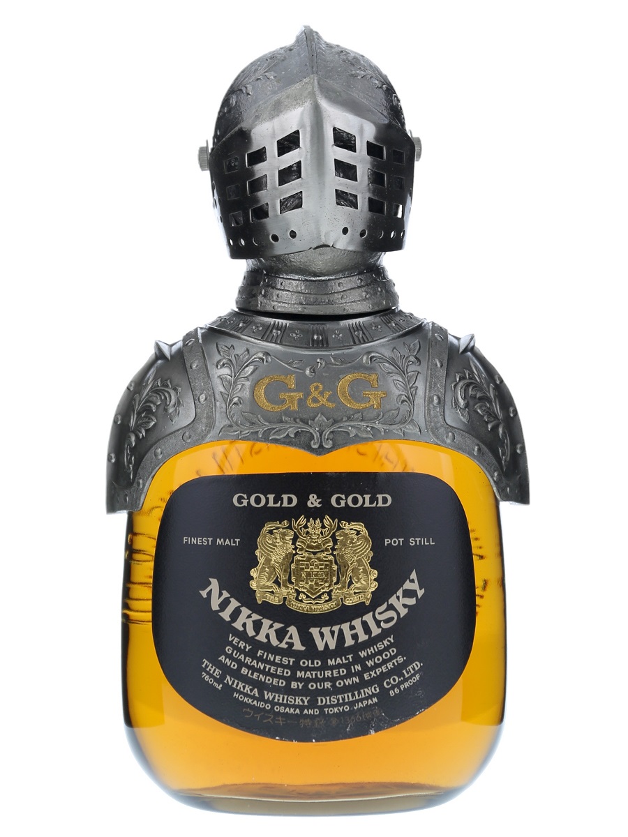 ニッカ G&G ウィスキー 西洋騎士甲冑 特級表示 760ml / 43% - 歌舞伎