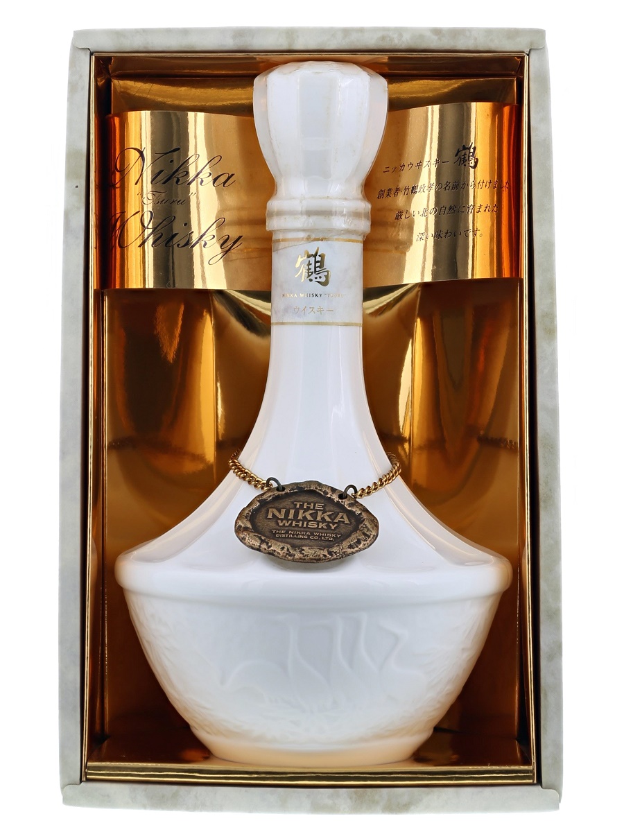 ニッカ 鶴 陶器 ボトル 700ml / 43% - 歌舞伎ウイスキー 日本の