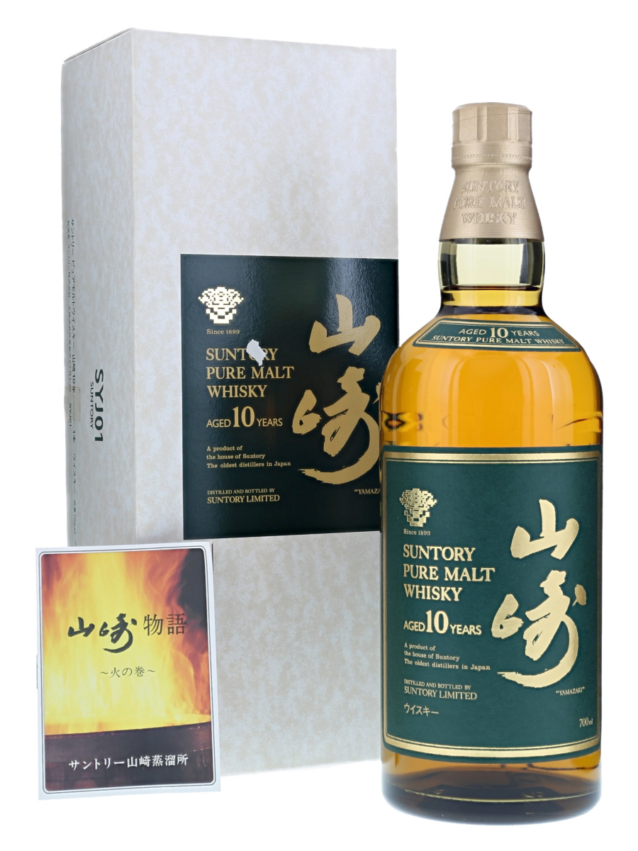 山崎 10年 ピュア モルト 緑ラベル 700ml/ 40% - 歌舞伎ウイスキー