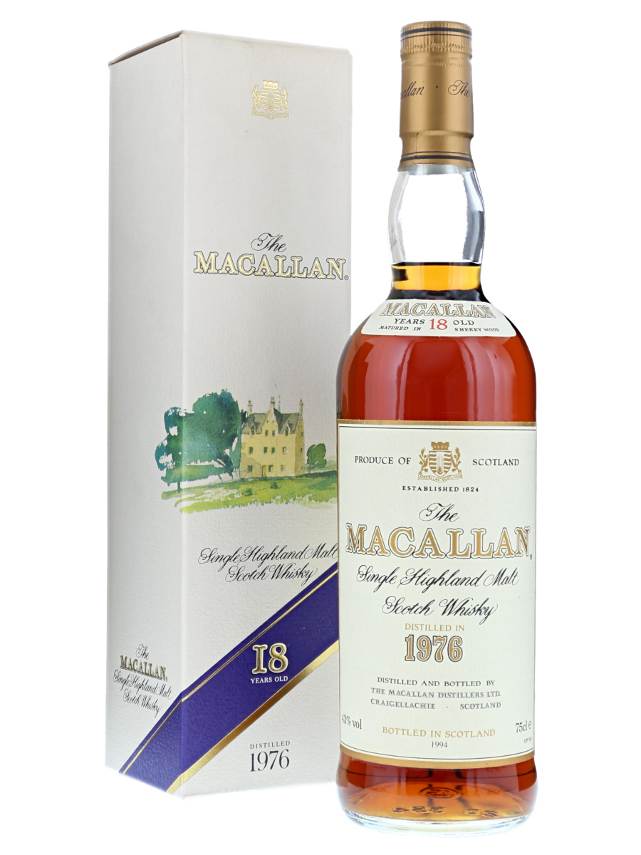 マッカラン 18年 1976- 1994 750ml / 43% - 歌舞伎ウイスキー 日本の