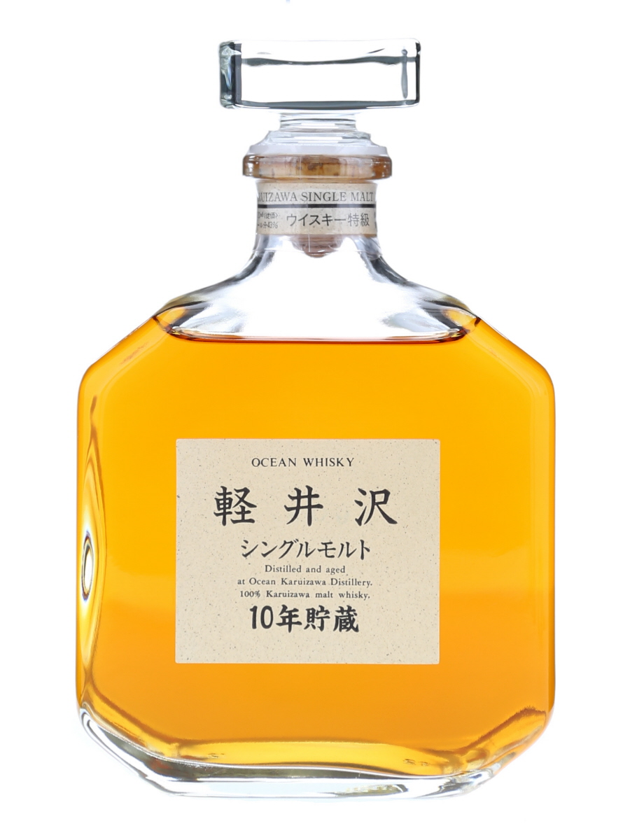 軽井沢 10年 シングル モルト 特級表記 720ml / 43% - 歌舞伎