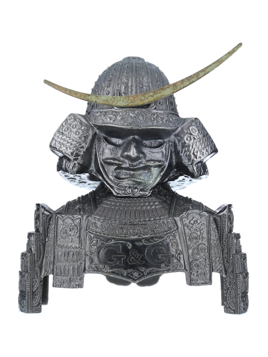 ○24061709v NIKKA G&G 兜 鎧兜 甲冑 武将 ウイスキーボトルカバー 高