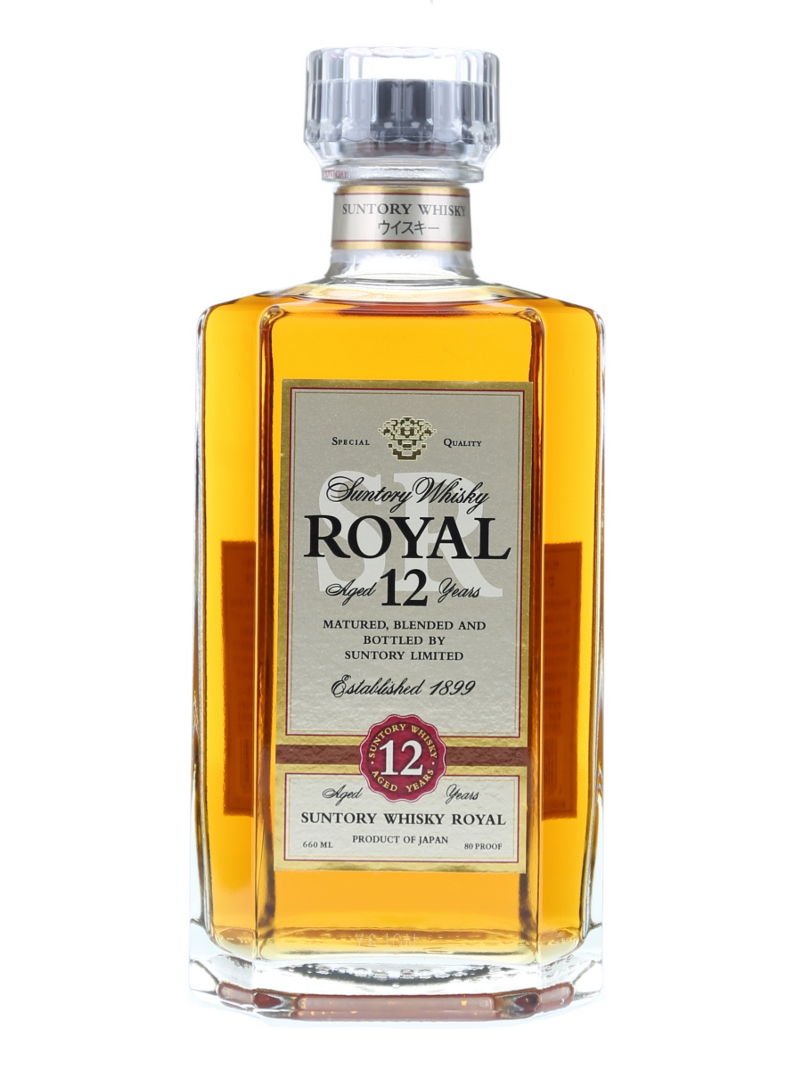 サントリーウイスキー ローヤル12年（富士電機特製ボトル）